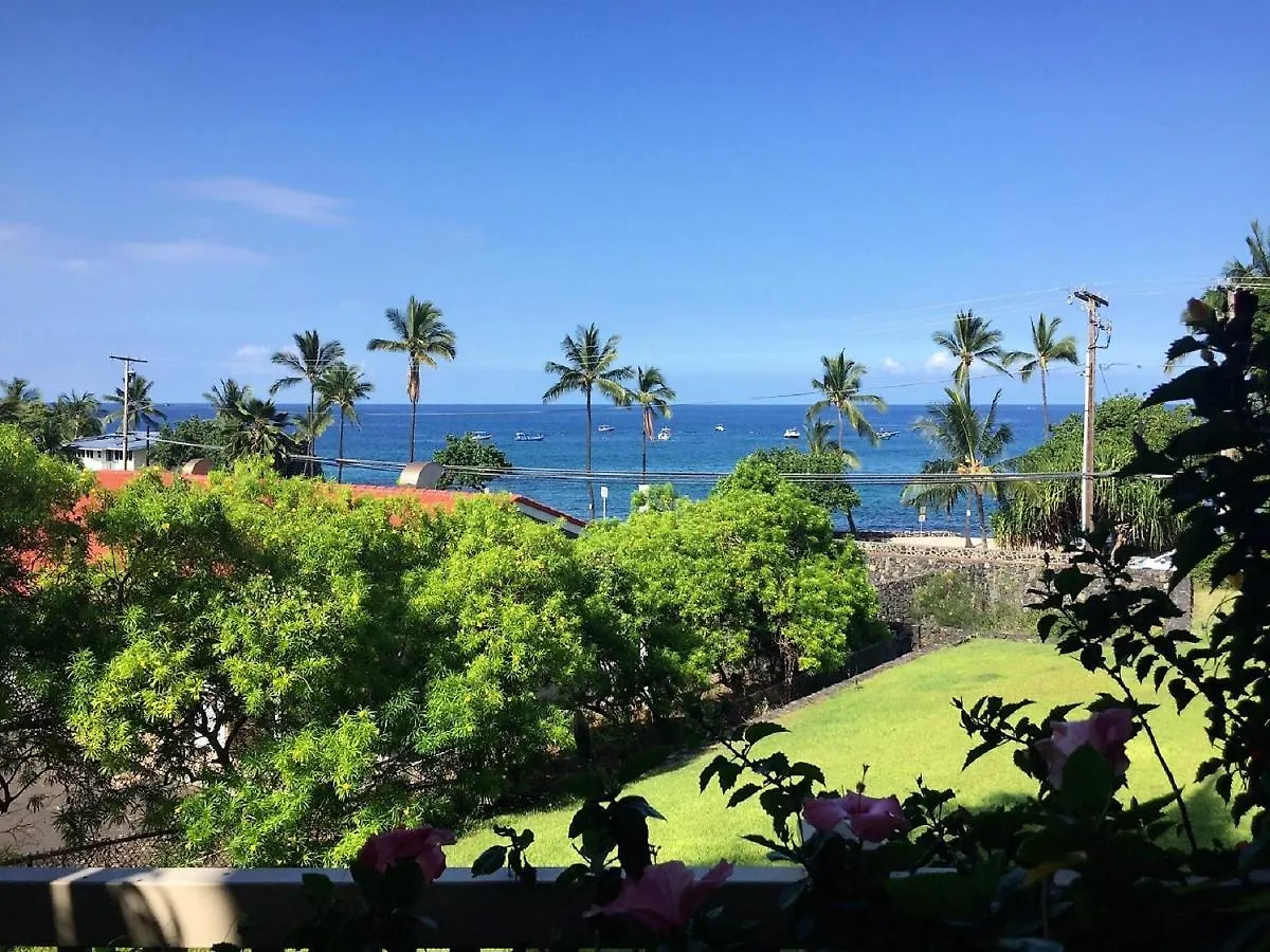 Holiday home 3Bd 3Ba Oceanview Condo W Office And Ac And Wifi And Garage Acaa1 Kailua-Kona