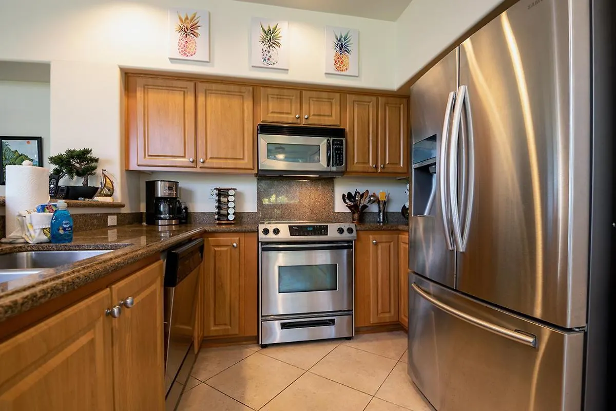 Holiday home 3Bd 3Ba Oceanview Condo W Office And Ac And Wifi And Garage Acaa1 Kailua-Kona United States