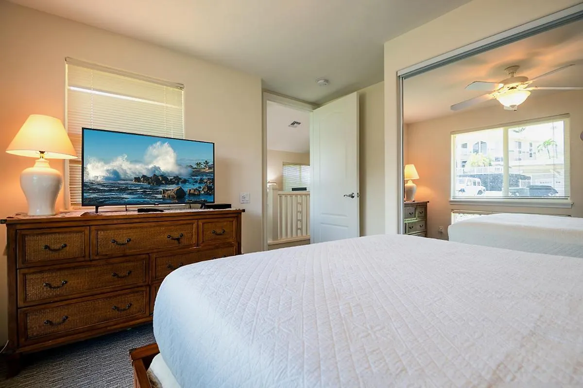 3Bd 3Ba Oceanview Condo W Office And Ac And Wifi And Garage Acaa1 Kailua-Kona