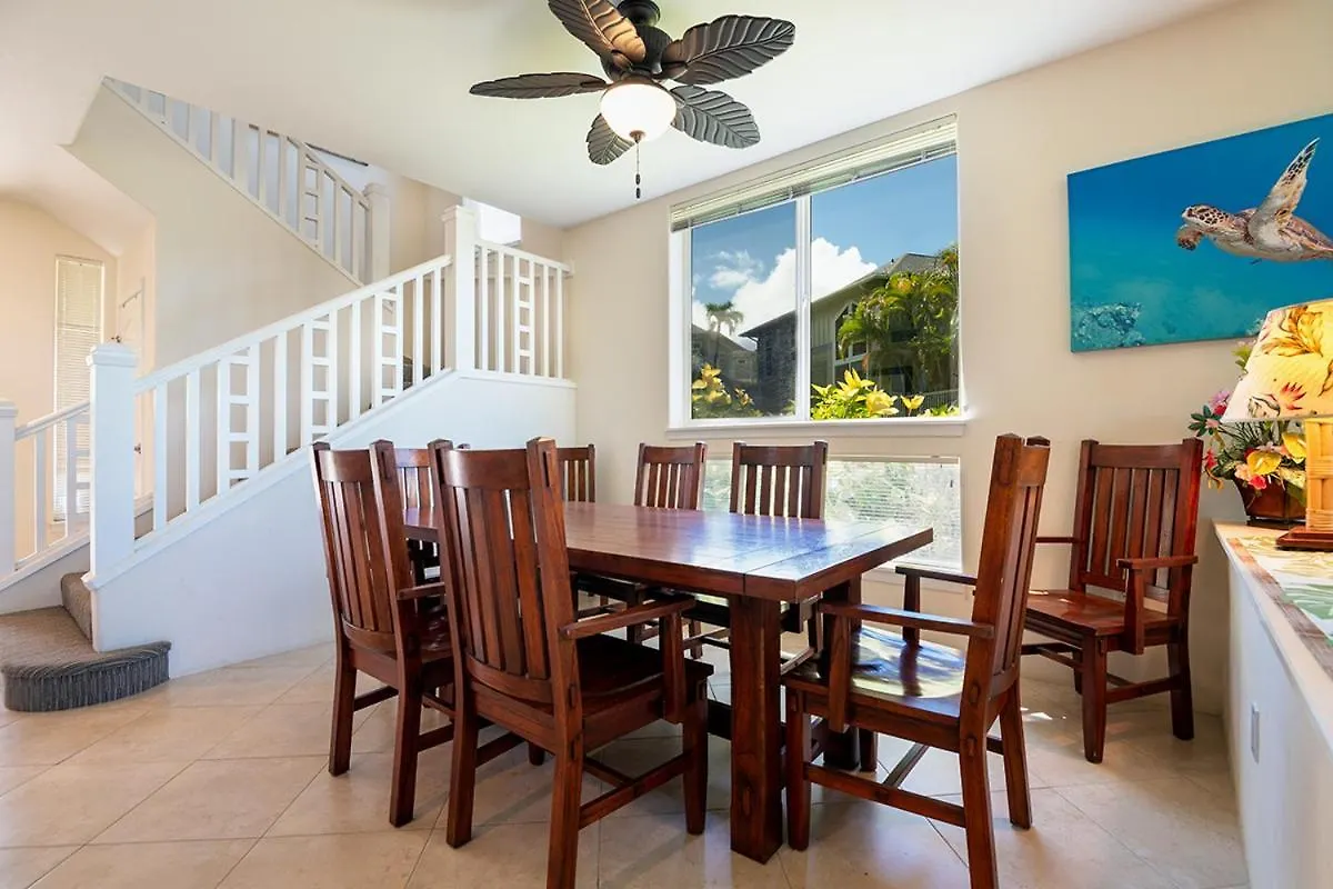 3Bd 3Ba Oceanview Condo W Office And Ac And Wifi And Garage Acaa1 Kailua-Kona United States