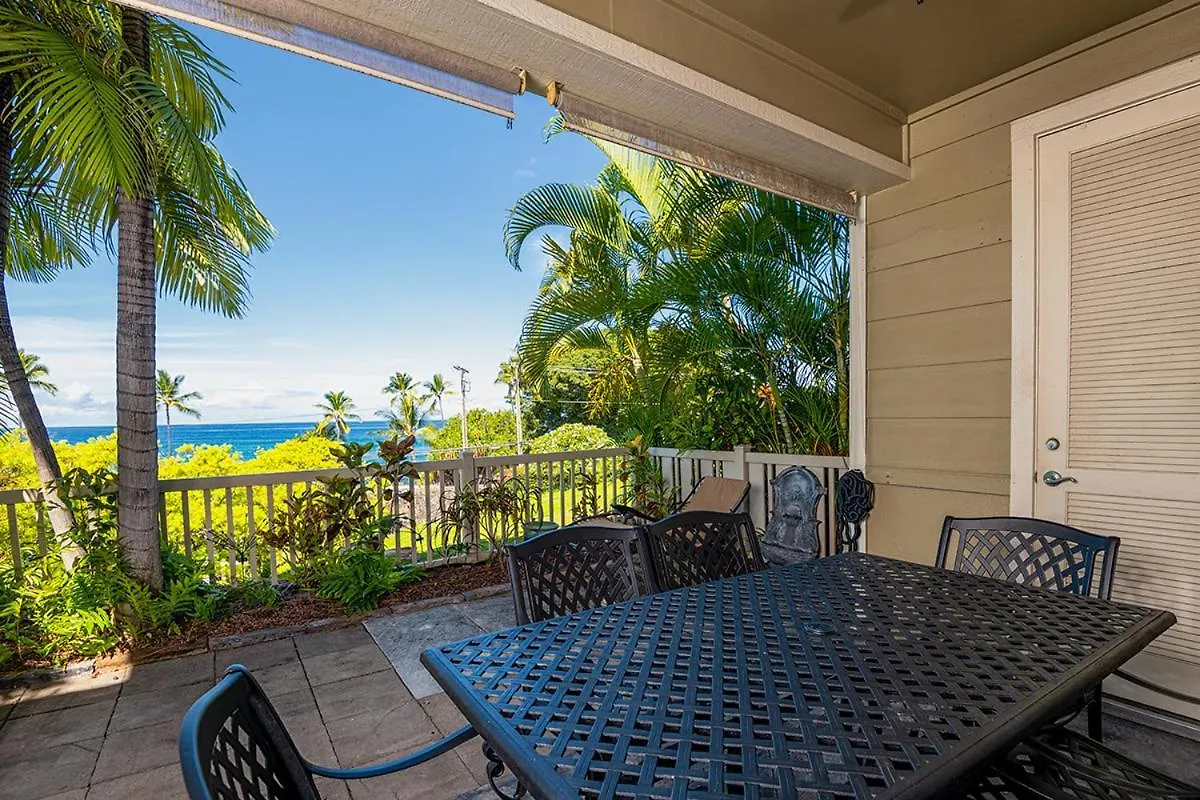 3Bd 3Ba Oceanview Condo W Office And Ac And Wifi And Garage Acaa1 Kailua-Kona Holiday home
