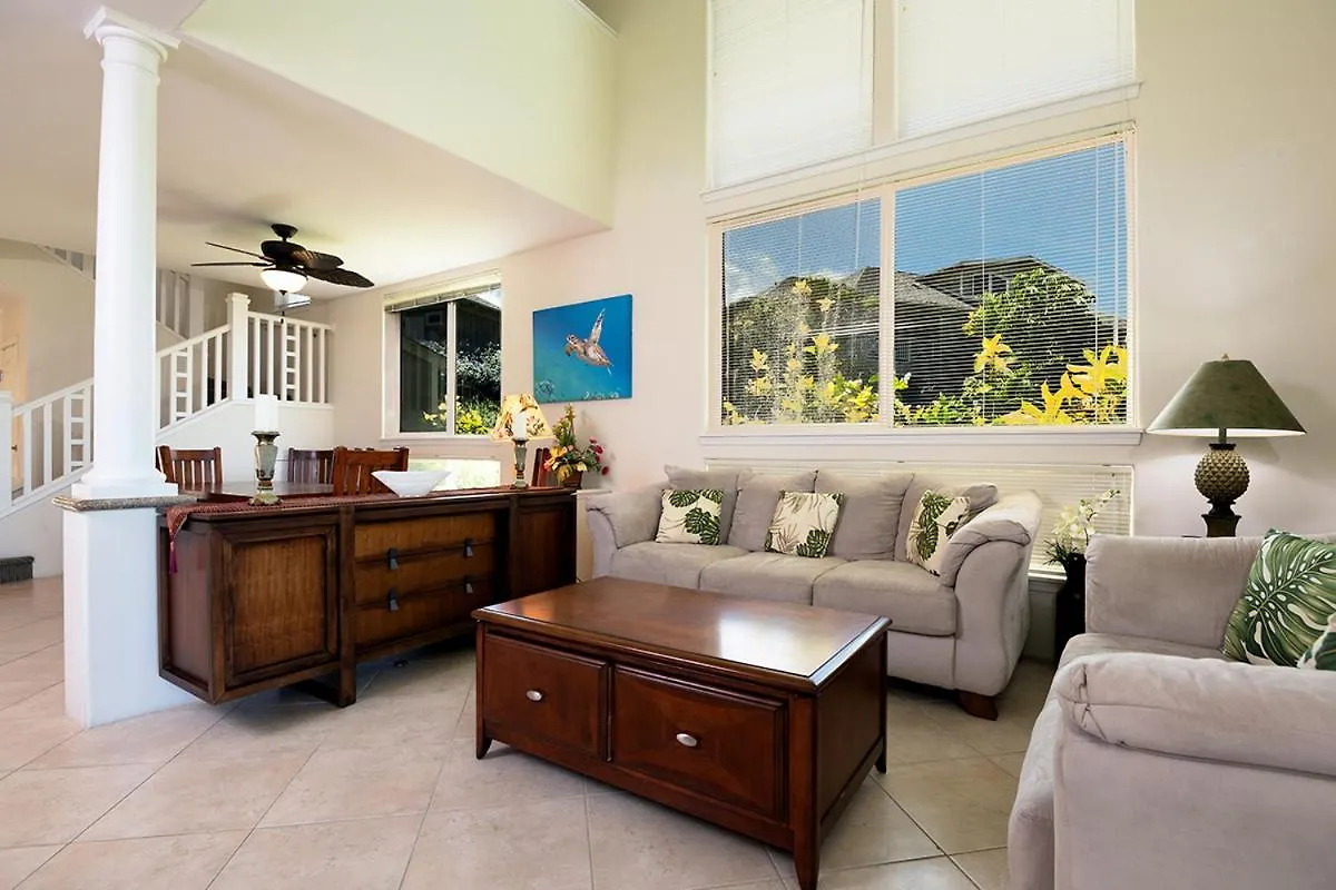 Holiday home 3Bd 3Ba Oceanview Condo W Office And Ac And Wifi And Garage Acaa1 Kailua-Kona United States