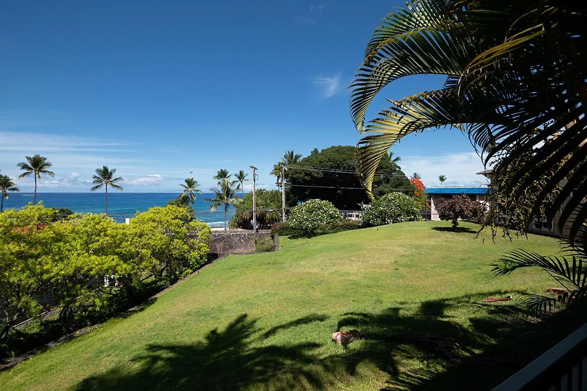 3Bd 3Ba Oceanview Condo W Office And Ac And Wifi And Garage Acaa1 Kailua-Kona