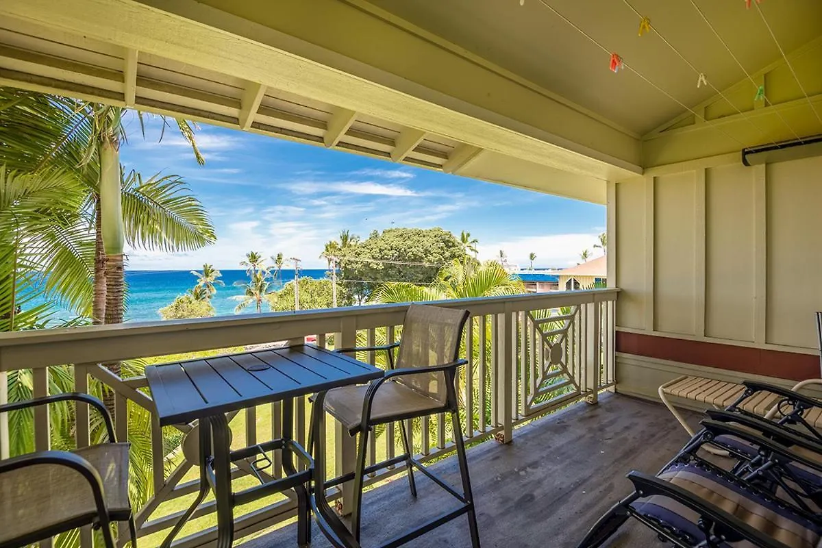3Bd 3Ba Oceanview Condo W Office And Ac And Wifi And Garage Acaa1 Kailua-Kona United States